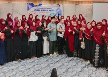 Ibu-ibu Pengajian Doakan H Khulaim Sukses Pilkada 2024  