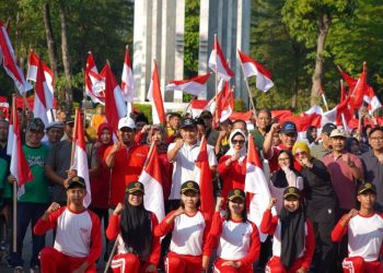 Pemkab Sidoarjo Dukung Pembagian 10 Juta Bendera Merah Putih