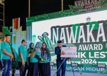 Nawakarsa Award Gresik Lestari 2024, Bupati  Yani Tegaskan Perlunya Komitmen Pelestarian Lingkungan