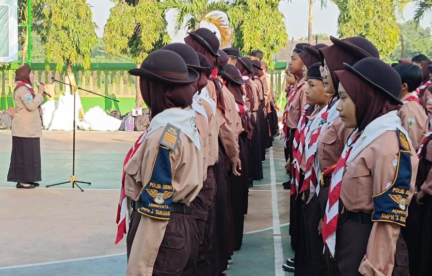 Kemah Wisata Siswa SMP Negeri 2 Sukodono Melatih Kedisiplinan dan Kemandirian