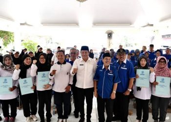 Inilah 14 Desa Yang Diresmikan Jadi Kampung Olahraga oleh Plt Bupati Subandi