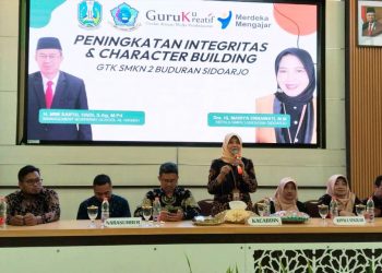 Masuk Ajaran Baru SMKN 2 Buduran Tingkatkan Integritas dan Character Building GTK