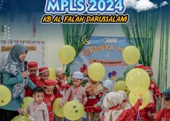 MPLS KB-TK Al Falah Darussalam Tropodo Berlangsung Penuh Ceria