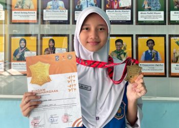 Selena Siswi SMP Muhammadiyah 2 Taman Hobi Menari Juara Taekwondo