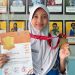 Selena Siswi SMP Muhammadiyah 2 Taman Hobi Menari Juara Taekwondo