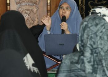 Perkuat Keimanan dan Ketakwaan, Polres Gresik Gelar Ngaji Bareng Ustadzah Marwa di Masjid Al-Aziz