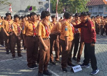 SMK Antartika 1 Sidoarjo Sambut 605 Tamu Ambalan