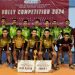 SMK Krian 1 Sidoarjo Juara 1 dan Best Player Volly Competition Unesa 2024