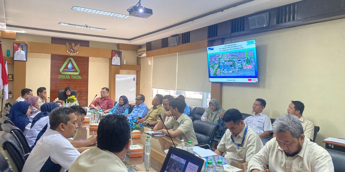 PDAM Sidoarjo Berkoordinasi Antar Instansi, Atasi Penurunan Debit dan Kualitas Air Kali Pelayaran