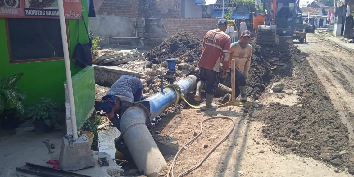 Ada Pengerjaan Pipa PDAM Sidoarjo, Berikut Sejumlah Wilayah yang Terdampak