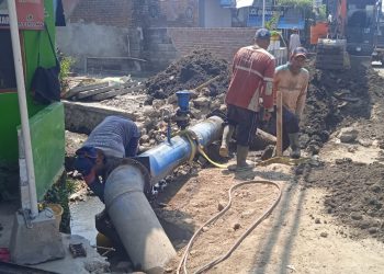 Ada Pengerjaan Pipa PDAM Sidoarjo, Berikut Sejumlah Wilayah yang Terdampak