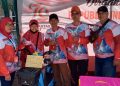 Ratusan Hadiah Semangati Jalan Sehat HUT RI Ke 79 Warga RW X Perumahan Bluru Kidul