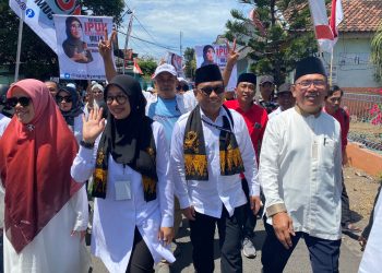 Hari kedua, Paslon Ipuk-Mujiono Resmi Mendaftar di KPU Banyuwangi