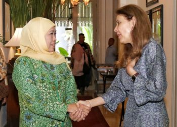 Kepala Perwakilan PBB Indonesia Puji Kesuksesan Khofifah Pimpin Jatim Jadi Lebih Maju