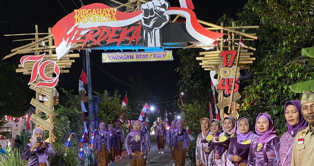 Semarakkan HUT RI Ke-79, RW 5 Desa Tebel Gelar Lomba Smart Festival RW 5