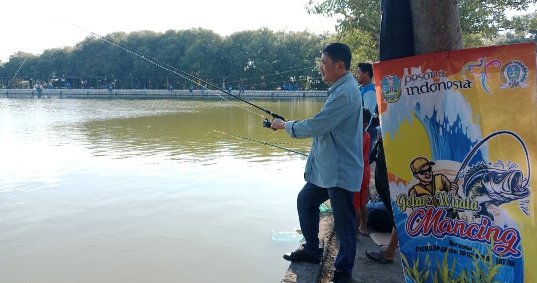 Tingkatkan Sektor Pariwisata di Bidang Perikanan, Cak Khulaim Gelar Mancing Bareng Berhadiah Jutaan Rupiah