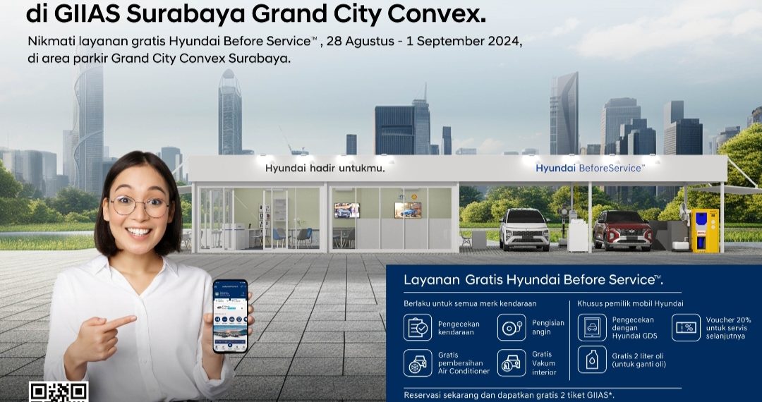 Warga Surabaya Merapat! Hyundai Bawa Jajaran Produk Unggulan Dengan Beragam Produk Menarik di GIIAS Surabaya 2024