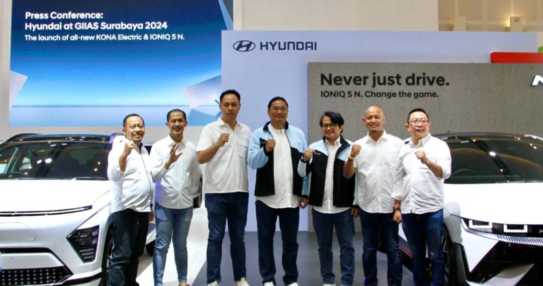 Hyundai Motors Indonesia Hadir di GIIAS Surabaya 2024, HadirkanDua Mobil Listrik Terbaru