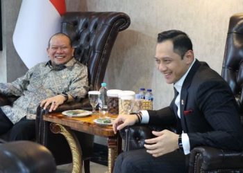 Jadi Narasumber Utama Disertasi Doktor, AHY Puji Pemikiran Fundamental Ketua DPD RI