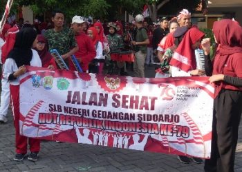 Siswa SLB Negeri Gedangan Rayakan HUT RI ke 79  Dengan Lomba-lomba Inklusif