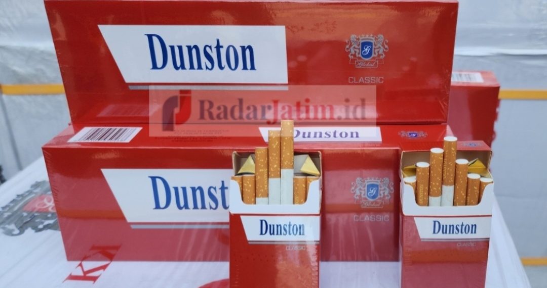 Bea Cukai Tanjung Perak Surabaya Sita 16 Kontainer Rokok Impor Ilegal Merk Dunston