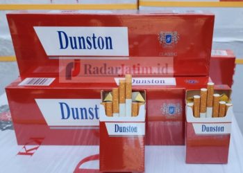 Bea Cukai Tanjung Perak Surabaya Sita 16 Kontainer Rokok Impor Ilegal Merk Dunston