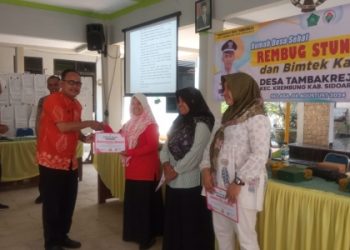 Mampu Turunkan Angka Stunting Hingga 0,23 Persen, Desa Tambakrejo Layak Jadi Percontohan