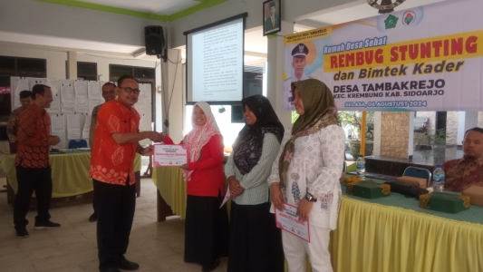 Mampu Turunkan Angka Stunting Hingga 0,23 Persen, Desa Tambakrejo Layak Jadi Percontohan