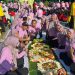 Tumbuhkan Kebersamaan, SMA Negeri 2 Sidoarjo Lomba Merias Tumpeng Kolosal