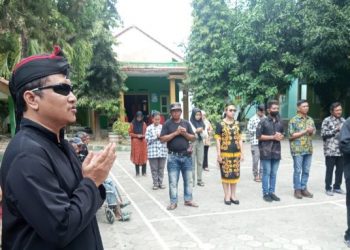 Penuh Khidmat, Upacara Agustusan Difabel bersama Yayasan Komunitas Aura Lentera Banyuwangi