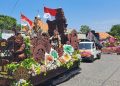 Ribuan Warga Desa Bluru Kidul Meriahkan Karnaval dan  Pawai Nusantara