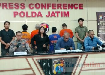 Subdit Jatanras Polda Jatim Tangkap Komplotan Maling Truk Trailer