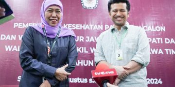 Elektabilitas Khofifah-Emil Digdaya Jauh di Atas Risma-Gus Hans Benamkan Luluk-Lukman