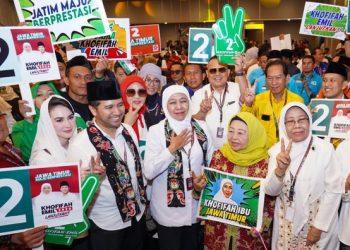 Nomor Urut 2 Khofifah-Emil Dinilai Identik Dengan Kemenangan Prabowo Subianto