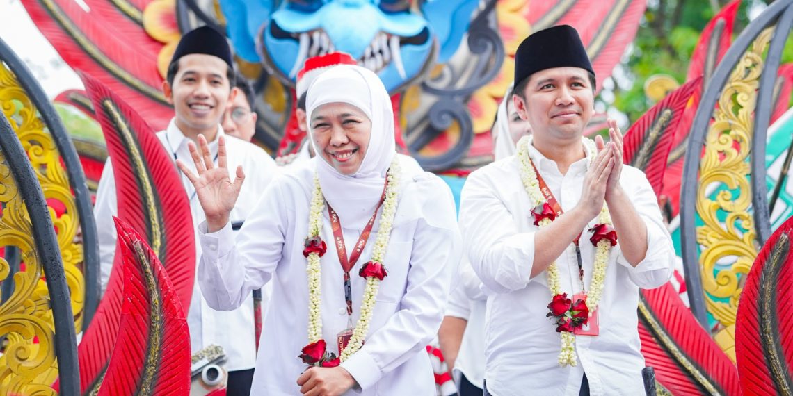 Peluang Menang Tinggi, Elektabilitas Khofifah-Emil di Pilgub Jatim Sentuh 61,2 Persen