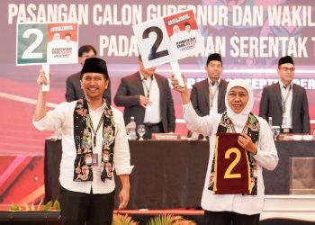 Elektabilitas Khofifah-Emil Makin Digdaya Jelang Pencoblosan Pilgub Jatim 2024