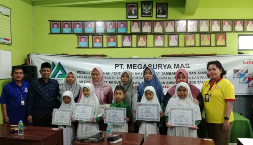 PT. Megasurya Mas Berikan Beasiswa kepada 400 Siswa-Siswi