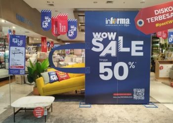 INFORMA Persembahkan WOW SALE, Hadirkan Penawaran Potongan Harga Terbesar Tahun ini