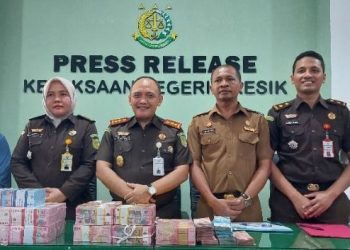 Kejari Gresik Berhasil Selamatkan Uang Negara Senilai Rp 860 Juta dari Perkara Tindak Pidana Korupsi Dana Hibah Pokir