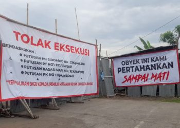 Dugaan Tiga Sertifikat Palsu 9,8 Hektar Diperkarakan Pemilik Tanah Tambak Oso