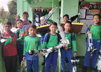 Siswa SD Al Falah Darussalam Juara I Lomba Robotik Teknik Vaganza Competition