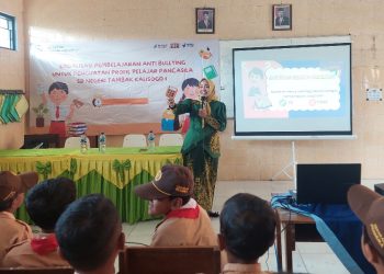 Siswa SD Negeri Tambak Kalisogo 1 Dipahamkan Tentang Bahayanya Perundungan   