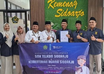 SMK Telkom Fasilitasi Siswa Tahfidz Al Qur’an Dengan Sertifikasi Kemenag Sidoarjo