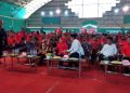 SAE Bersama Risma Hadiri Rakercabsus PDI Perjuangan Sidoarjo