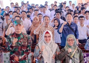 Buka Job Fair SMK Assa’adah, Wabup Gresik Berharap Tekan Angka Pengangguran