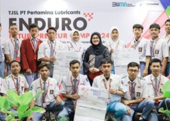 Kembangkan Entrepreneurship, Pertamina Lubricants Gembleng Siswa SMK lewat Enduro Futurepreneur Camp