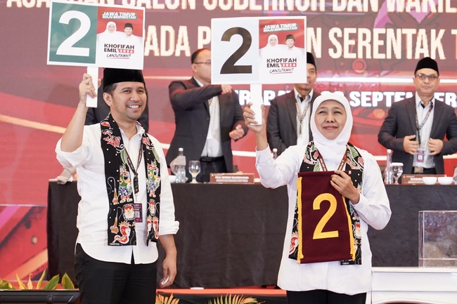 Semua Subkultur Jawa Timur Kompak Pilih Khofifah-Emil Ketimbang Paslon Lain