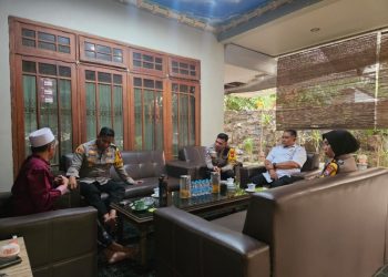 Pererat Tali Silaturahmi Jelang Pemilukada, Kapolres Kediri Sambang Tokoh Agama dan Ulama’