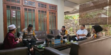 Pererat Tali Silaturahmi Jelang Pemilukada, Kapolres Kediri Sambang Tokoh Agama dan Ulama’