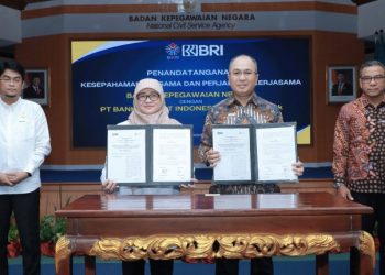 Tingkatkan Layanan Perbankan, BRI Perkuat Sinergi dengan Badan Kepegawaian Negara